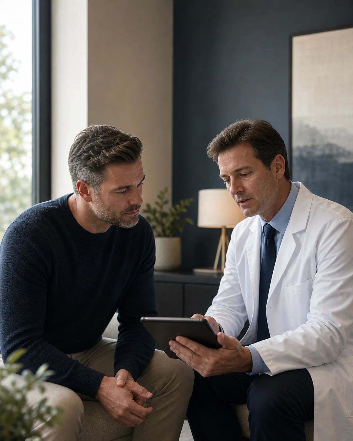 Hormone therapy for men