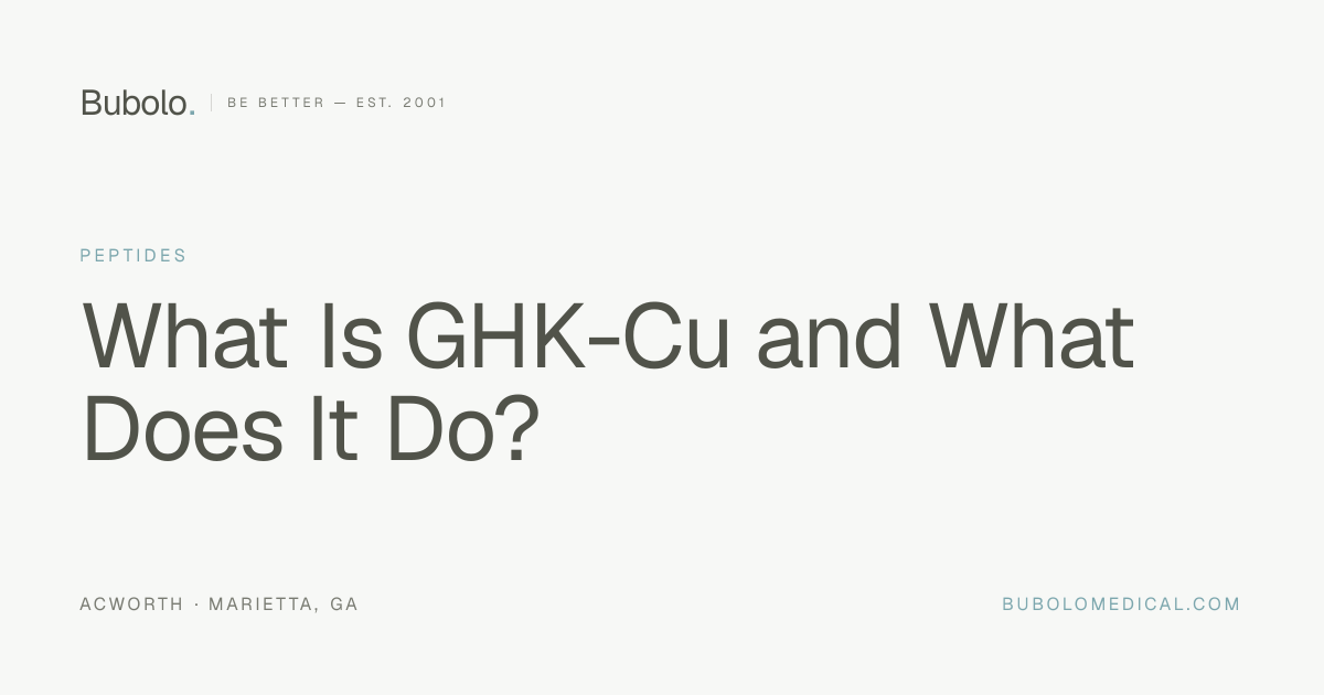 ghk cu what it does GHK-Cu Side Effects: the Research Say? Doctor Explains What Is GHK-Cu and What